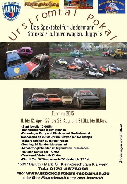 Flyer Stockcar MC Baruth